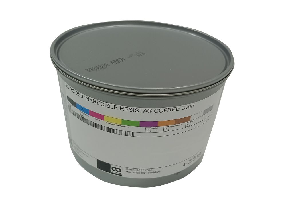 TINTA RESISTA PROCESS CYAN 2.5 KG