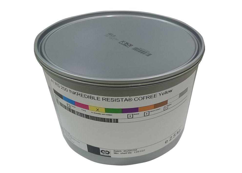 TINTA RESISTA PROCESS YELLOW 2.5 KG
