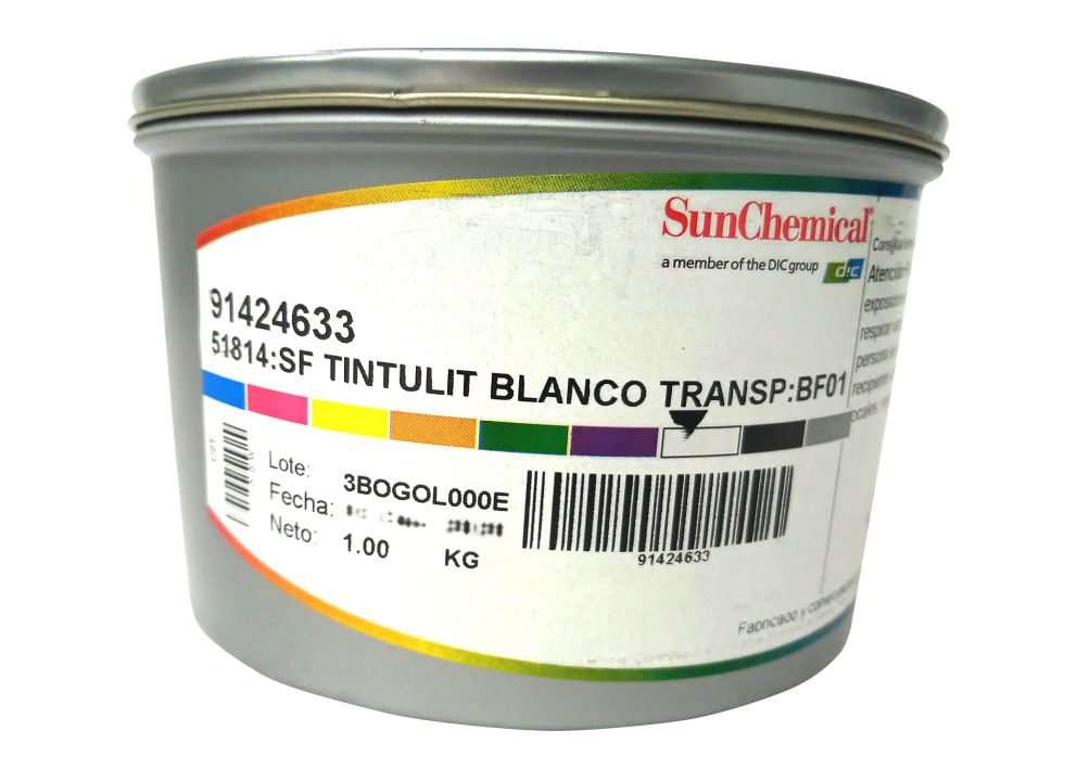 TINTA TINTULIT BLANCO TRANSPARENTE 1Kg
