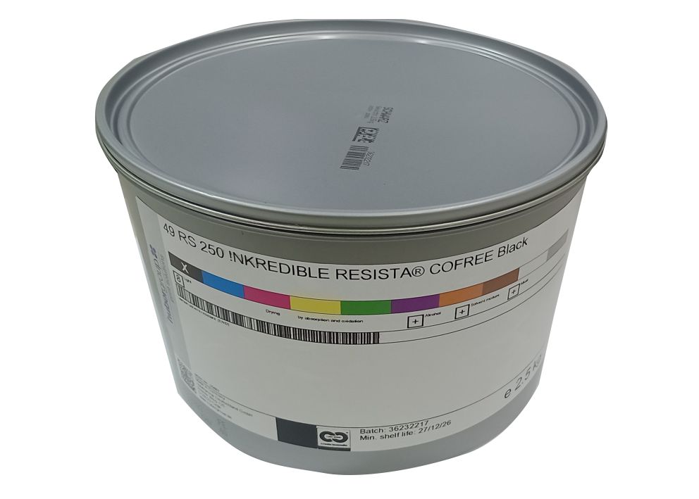 TINTA RESISTA PROCESS BLACK 2.5 KG