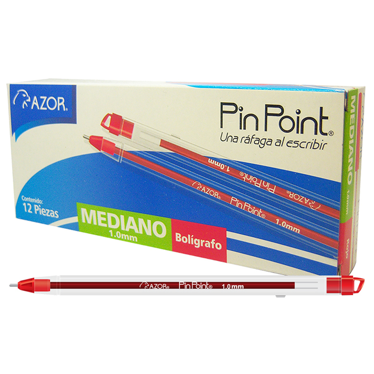 BOLIGRAFO PIN POINT ROJO 1 MM