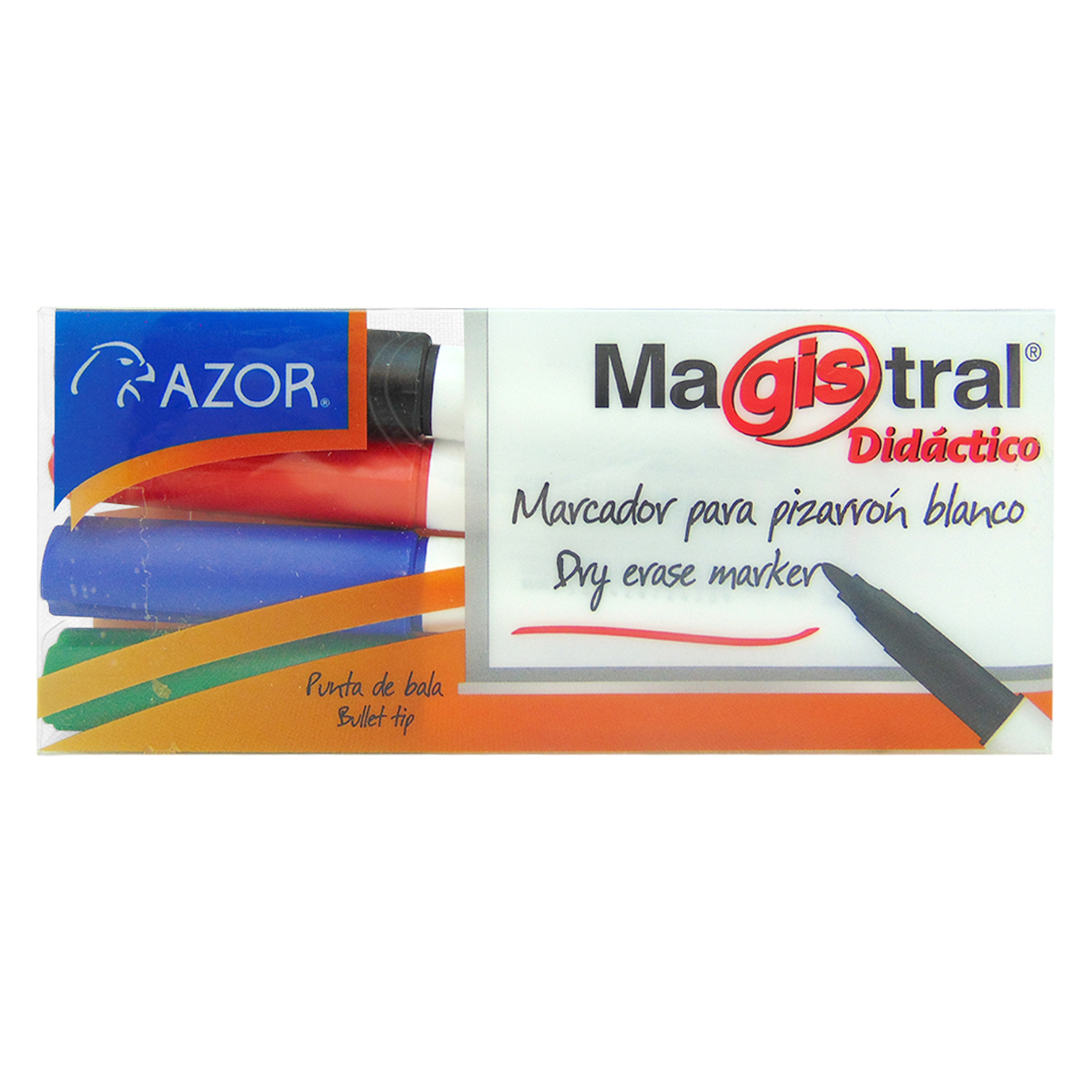 MARCADOR BORRABLE MAGISTRAL DIDCTICO, PUNTO FINO EN ESTUCHE