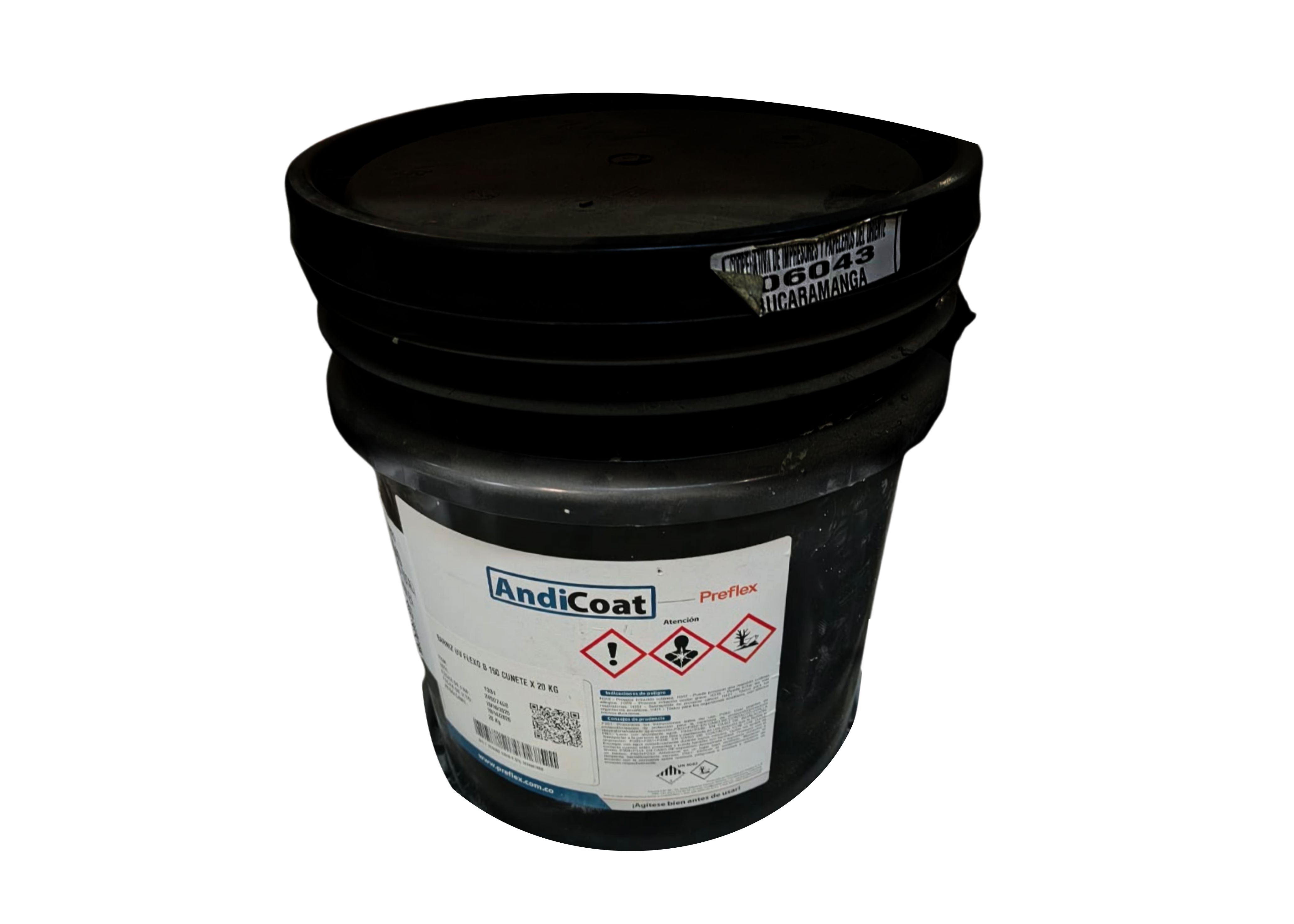 BARNIZ B150 UV (BAJA-TOTAL) FLEXO 20 KG- PREFLEX